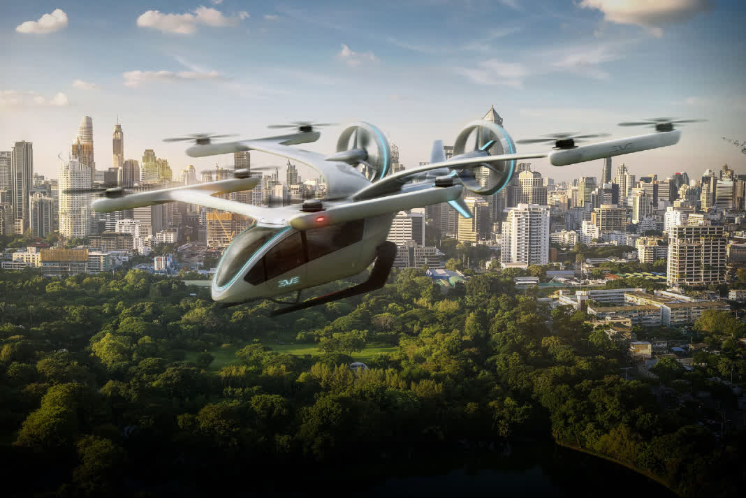 Eve receives pre-order for 90 eVTOL aircraft for Australia - evtol.com